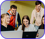 Students learning